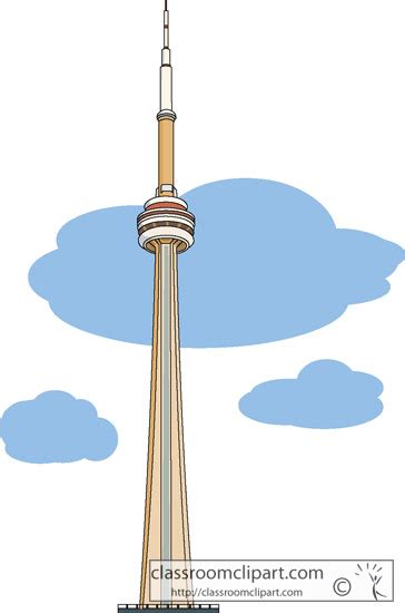 Cn tower clipart - Clipground