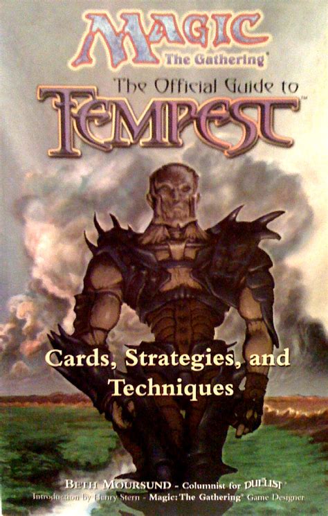 Tempest/Official Guide - MTG Wiki