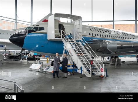 Boeing VC-1378 "Air Force One" in Aviation Pavilion of Museum of Flight ...