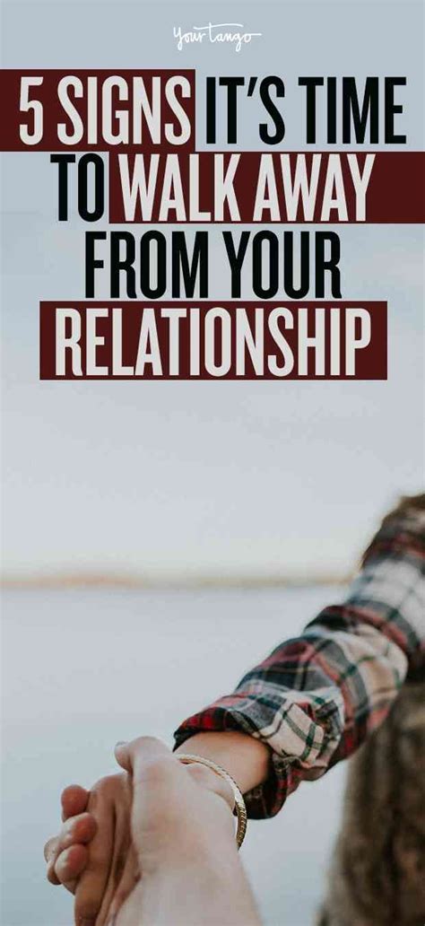 5 Signs It's Time To Walk Away From Your Relationship | Love is hard ...