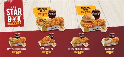 Texas Chicken Menu Malaysia & Updated Prices 2024