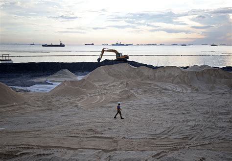 Manila Bay 'white sand' tested anew | Inquirer News