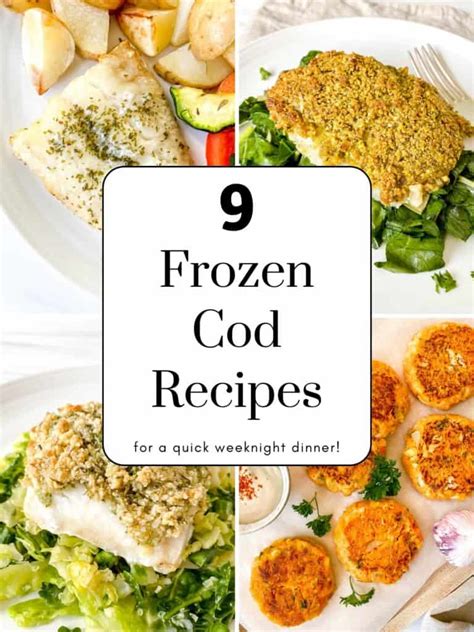 9 Frozen Cod Recipes - Through The Fibro Fog