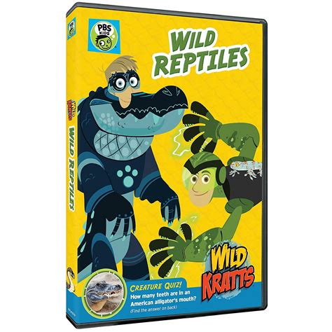 New WILD KRATTS DVD: "Wild Reptiles" - 4 The Love Of Family