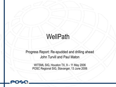 PPT - WellPath PowerPoint Presentation, free download - ID:5806967