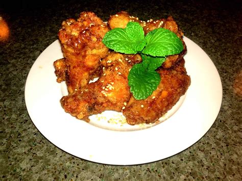 Crispy crunchy Korean fried chicken (Dakgangjeong) recipe - Maangchi.com