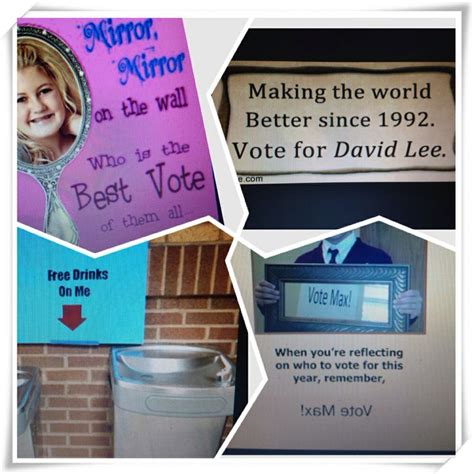 StuCo poster ideas | Remember, I voted, Drinks