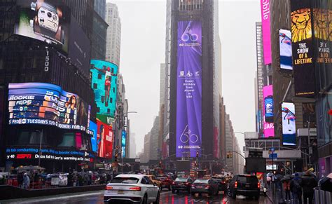 CUHK & CUHK Business School Logos Up on the World’s Most Iconic Billboards to Celebrate 60th ...