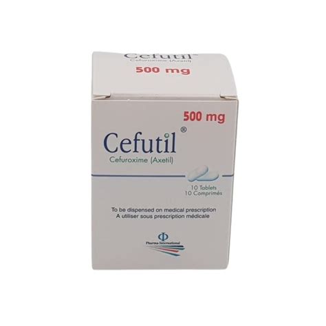 Cefutil Tablet 500 Mg 10 PC | Kulud Pharmacy