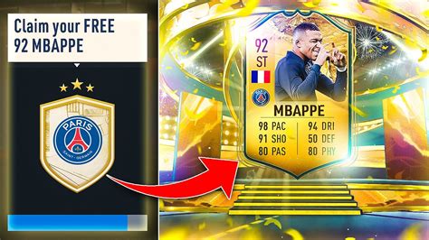 How to Claim a Free 93 Rated Mbappe in FIFA 23! - YouTube