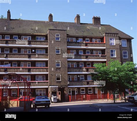 Lambeth council estate, London Borough of Lambeth, London, Greater ...