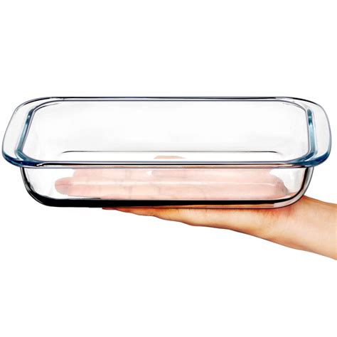 NUTRIUPS 1 QT Mini glass Baking Dish for Oven glass Pan for cooking ...