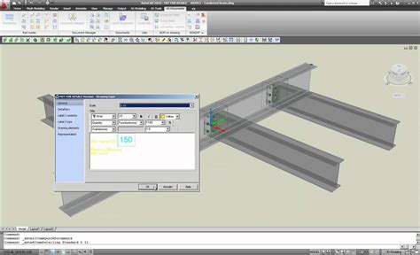 Advance Steel 2011 - Management of cambered beams - YouTube