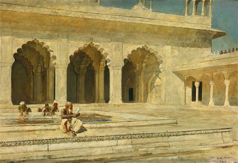 The Pearl Mosque, Agra by Edwin Lord Weeks - Artvee