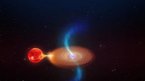 Spinning black hole sprays light-speed plasma clouds into space ...