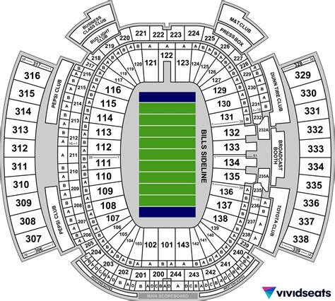 Buffalo Bills Seating Chart | Cabinets Matttroy