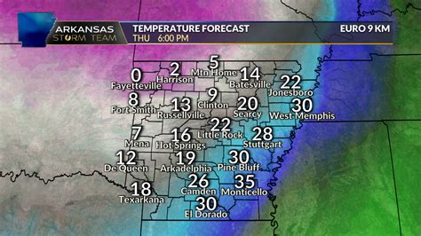 Arkansas Storm Team Weather Blog: Here’s when Arkansas could feel like ...