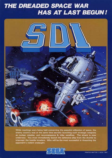 S.D.I. – Strategic Defense Initiative – Flyer Fever