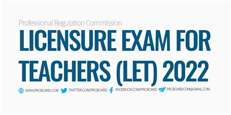 LET RESULTS: PRC Teachers Board Exam Passers