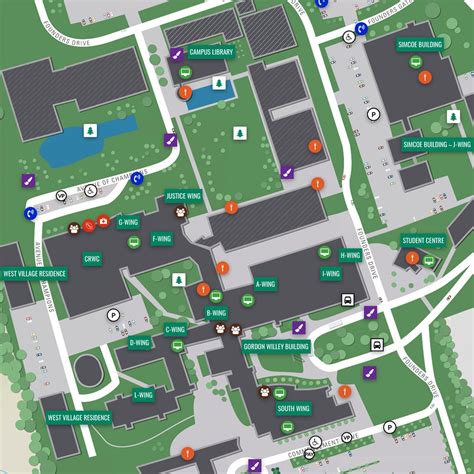 Durham University Campus Map