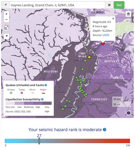 Kentucky Magnitude-3.5 quake highlights the liquefaction potential in the disputed New Madrid ...