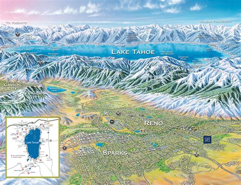 Map of Ski Resorts near Reno | Ski.com