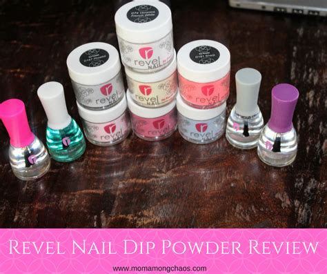 Revel Nail Dip Powder Review - Mom Among Chaos