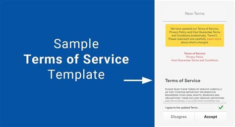 Sample Terms of Service Template - TermsFeed | Terms of service, Website terms, Templates