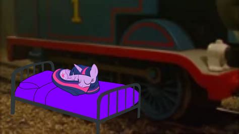 Twilight Sparkle sleeping with Thomas by LPStheforestengine on DeviantArt