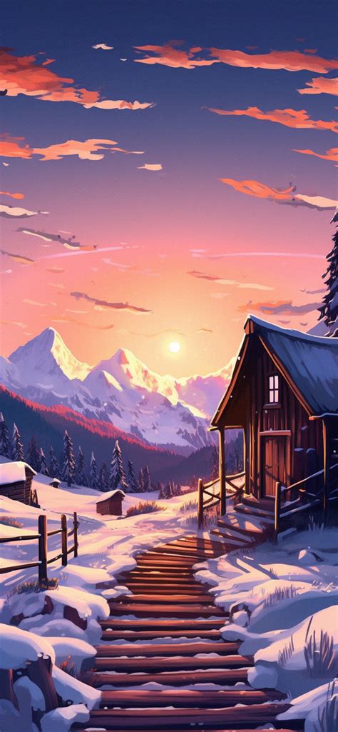 Winter in the Mountains Aesthetic Wallpapers - HD Winter Wallpaper