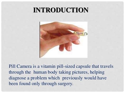 Pill Camera Technology