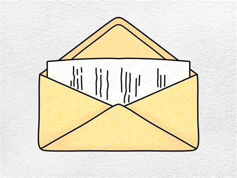 How to Draw an Envelope - HelloArtsy