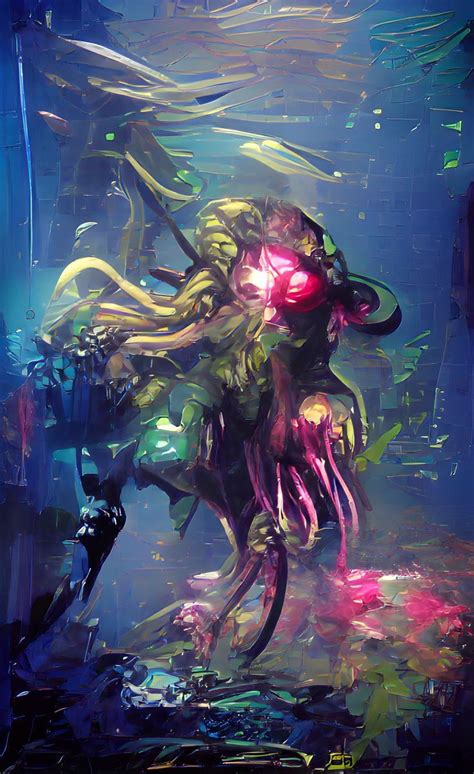 Cthulhu underwater | Cthulhu, Artsy, Character