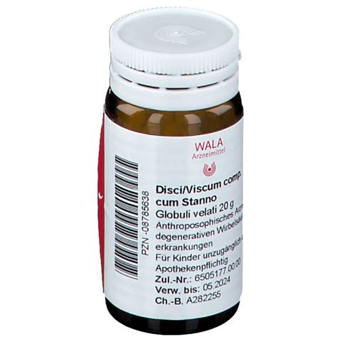 WALA® DISCI/VISCUM comp. c.Stann. Globuli 20 g - Shop Apotheke