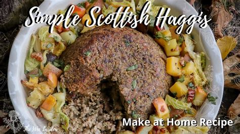 Easy Scottish Haggis Recipe Traditional Basic Haggis Recipe - YouTube