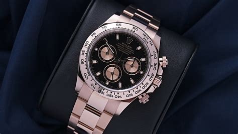 Rolex Daytona Rose Gold Black Dial 116505-0008 - Ticking Way