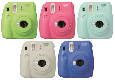 Fujifilm's Instax Mini 9 is colorful and selfie friendly