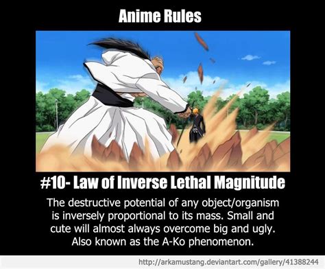 Anime Laws of Physics part 2 | Anime Amino