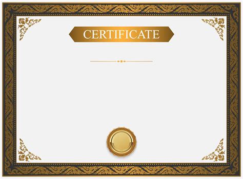 Award Certificate Border Template – Douglasbaseball.com