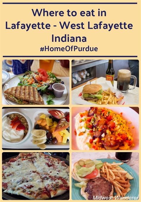 Where to Eat in Lafayette and West Lafayette, Indiana