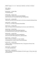 Understanding Determinants: 2x2 and 3x3 Matrix Evaluation - WEBVTT Chapter 3.1 3.2 3.3 ...