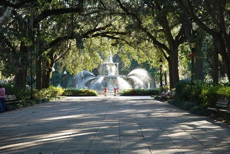 Savannah Forsyth Park Fountain 2, photo file, #1201973 - FreeImages.com