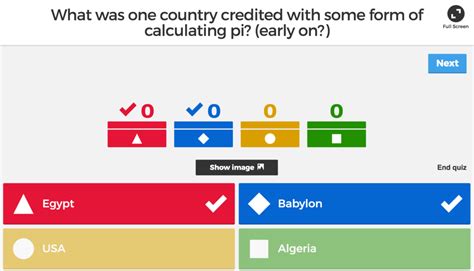 Kahoot! math games to play on Pi Day