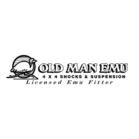 Old Man Emu Suspension Logo PNG Transparent & SVG Vector - Freebie Supply