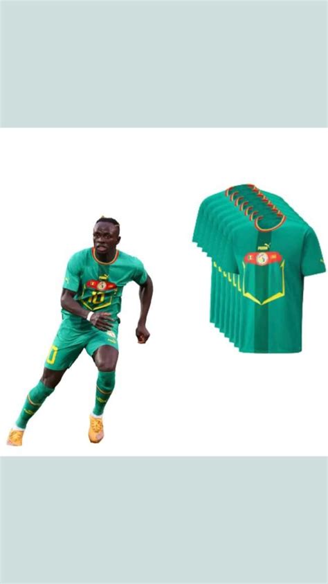 Senegal national team jersey kit for Qatar 2022 World cup in 2022 ...