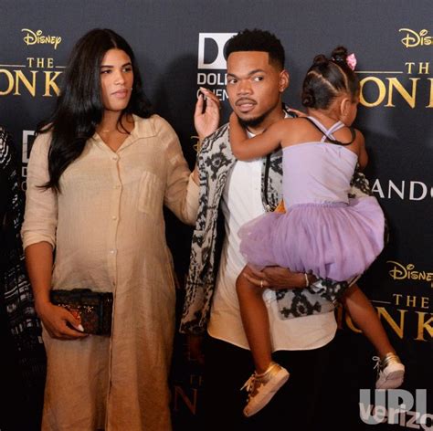 Photo: Chance the Rapper and family attend "The Lion King" premiere in Los Angeles ...