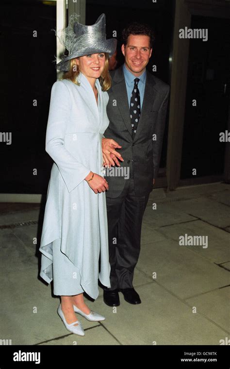 Royalty - Viscount Linley and The Hon. Serena Stanhope Wedding - London Stock Photo - Alamy