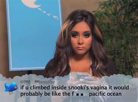 Snooki from Celebrity Mean Tweets From Jimmy Kimmel Live! | E! News