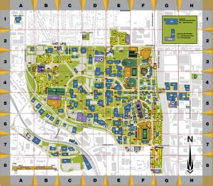 Georgia Tech Campus Map – Map Of The World