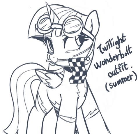 Doodle : Wonderbolt twilight sparkle by Marenlicious on DeviantArt